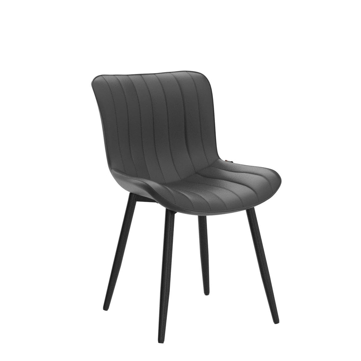 Black Dining Chairs Set of 2 I182092