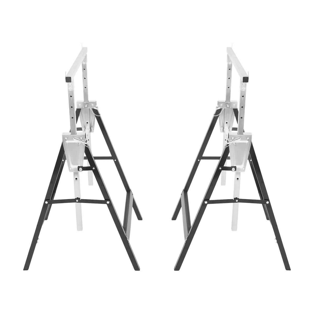 2 Pack Heavy Duty Adjustable Folding Saw Horses S1975