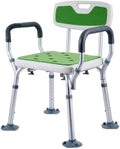 Transfer Bench with Arms and Back Adjustable Height F564