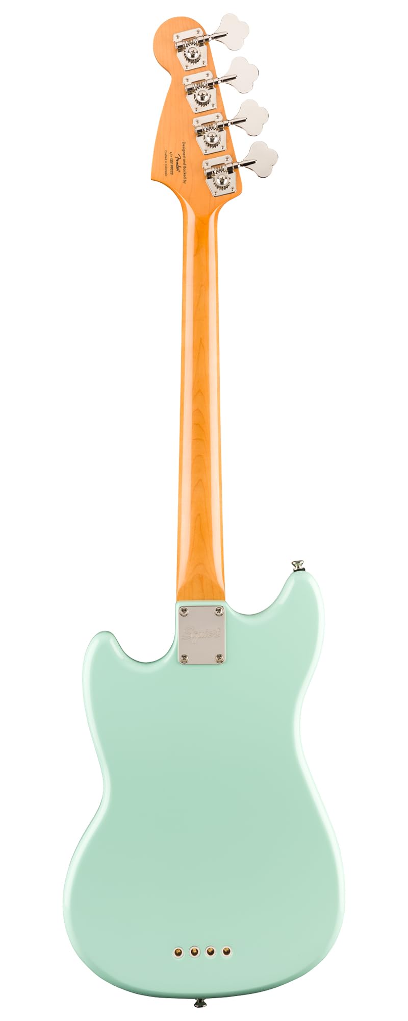 Surf Green Electric Bass Guitar with Instrument Cable, Tuner, Strap J6805