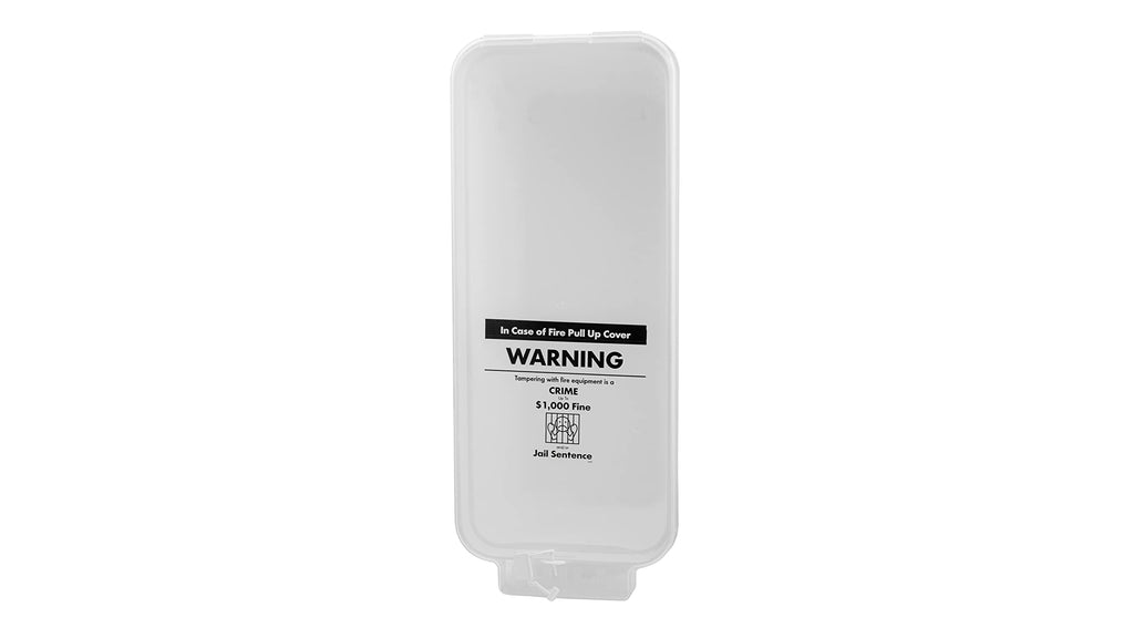 3 Pack White Wall-Mounted Fire Extinguisher Cabinet with Clear Pull-Cover N4147