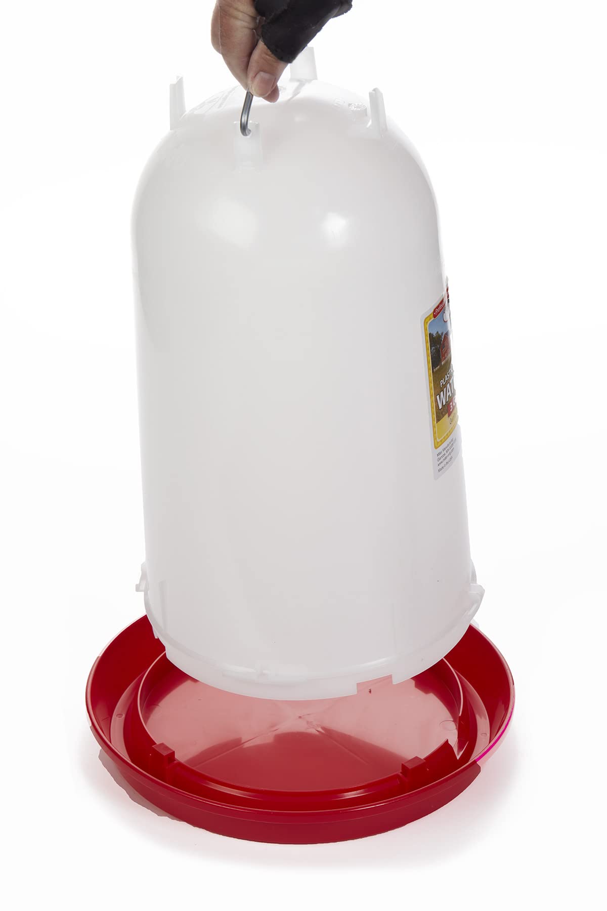 3 Gallon Plastic Poultry Waterer with Handle D675738