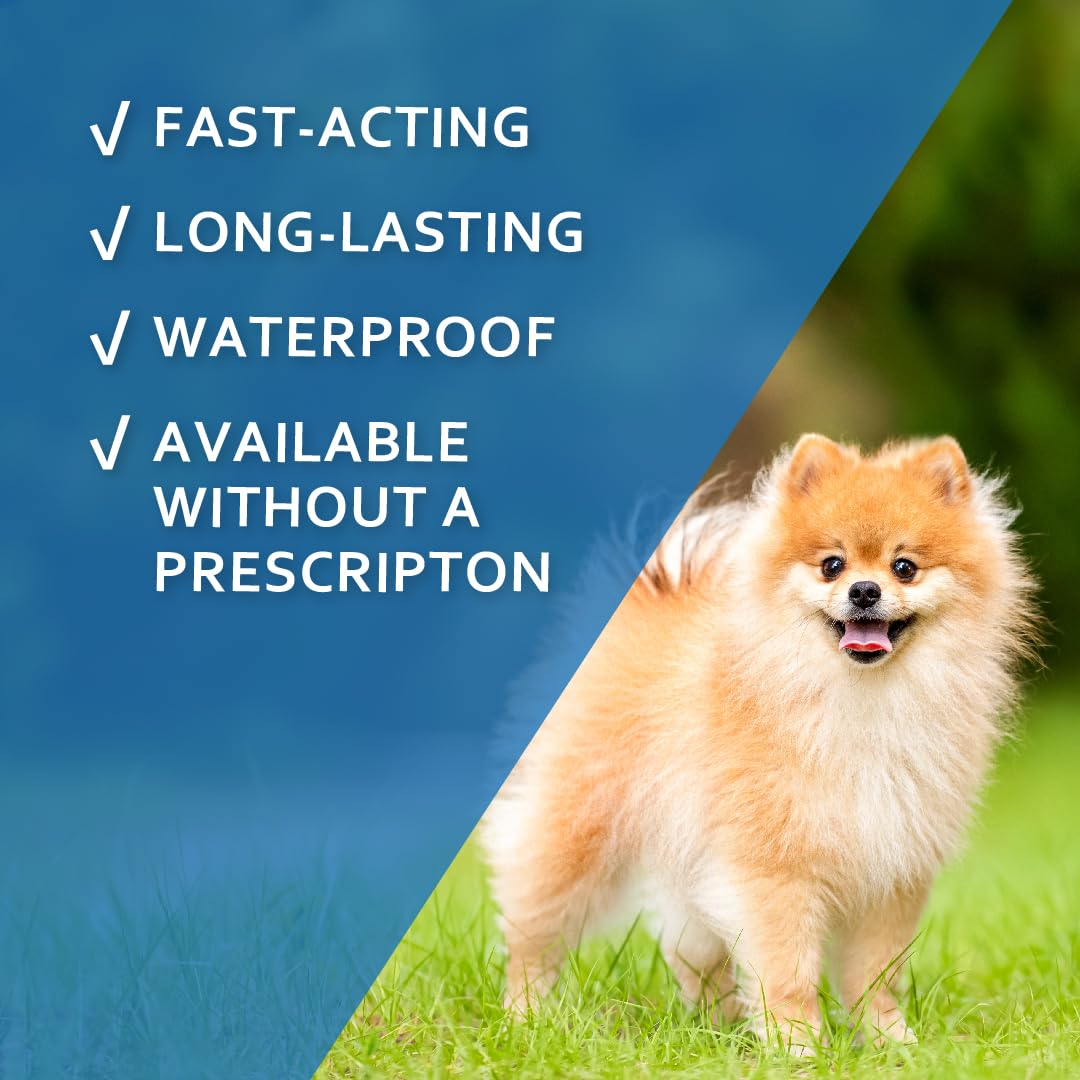 Flea & Tick Dogs 89-132 lbs Fipronil 6-Month Y5126