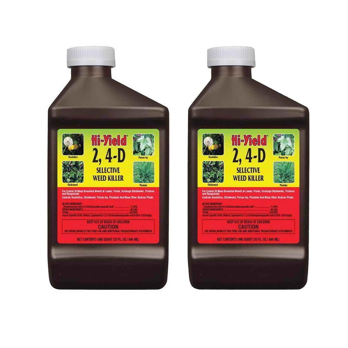 2,4-D Broadleaf Weed Killer Concentrate 32 oz 2 Pack E8180