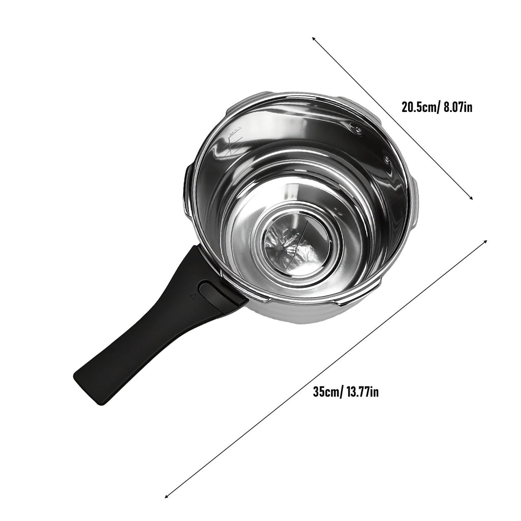 3L Stainless Steel Pressure Cooker C483485
