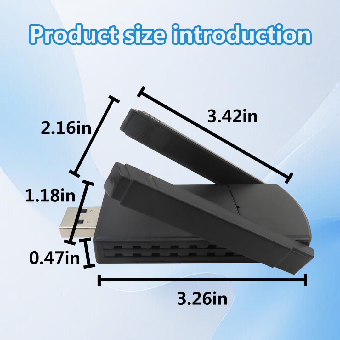 AC1300Mbps USB 3.0 Dual Band Wireless WiFi Adapter K216