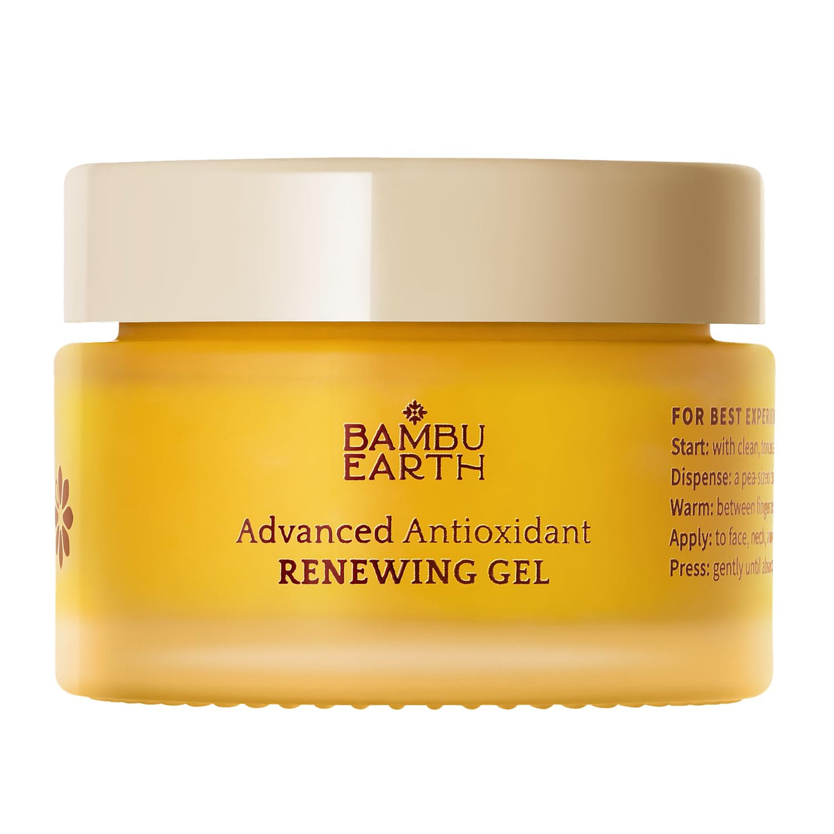 Antioxidant Renewing Gel Face Moisturizer with Bakuchiol Vitamin C Ester & Prickly Pear 1 oz M559283