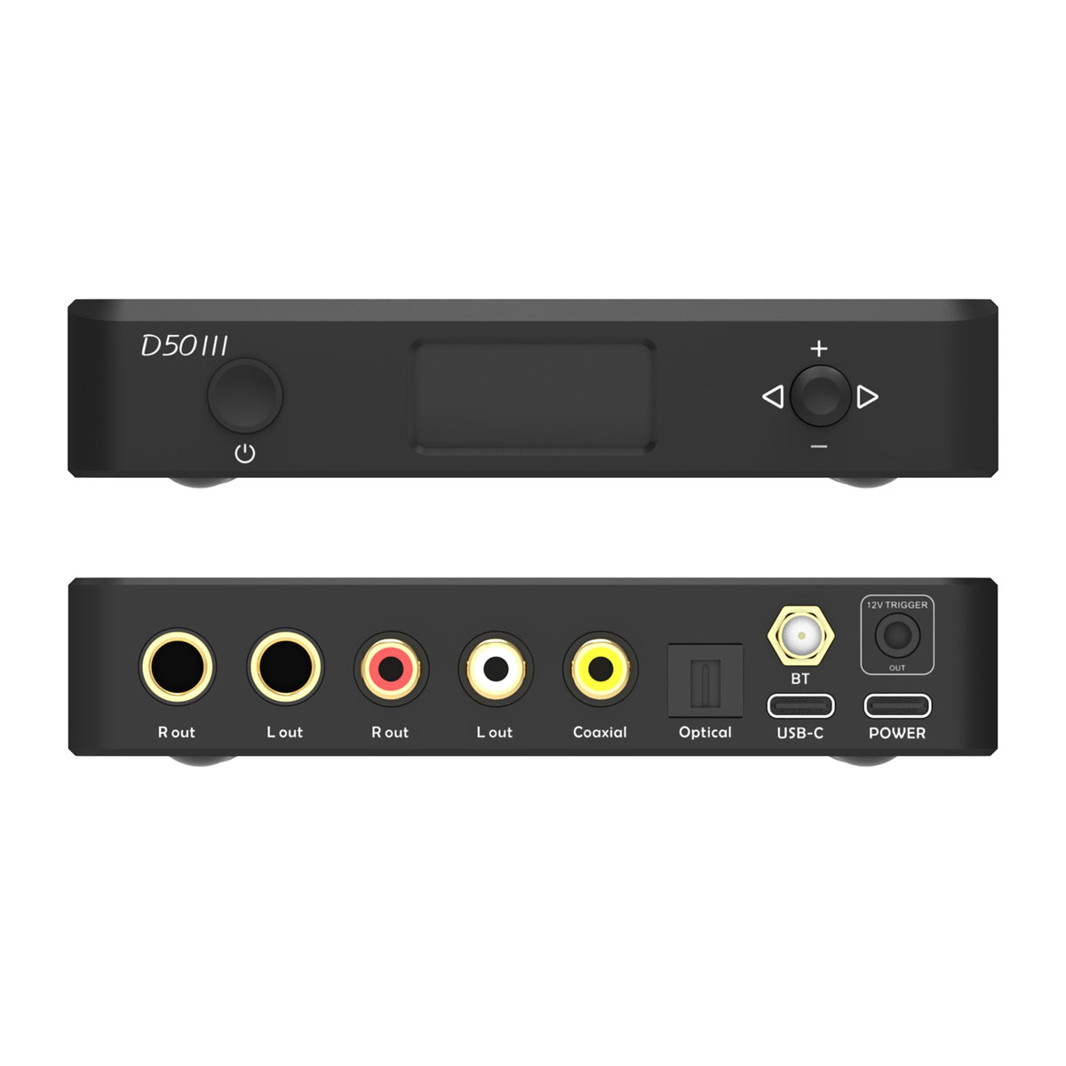 Desktop HiFi DAC & Preamplifier, Bluetooth 5.1, RCA/TRS Outputs (Black) U99411