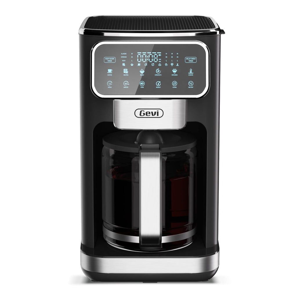 12-Cup Coffee Maker with Glass Carafe B533257