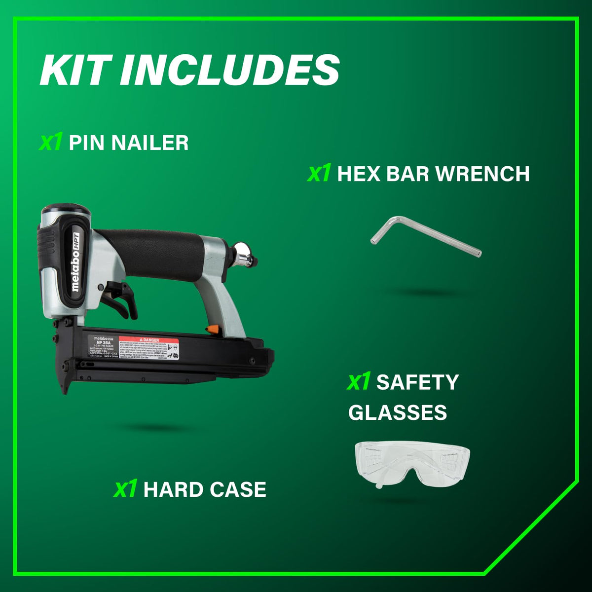 23 Gauge Pneumatic Pin Nailer Z739