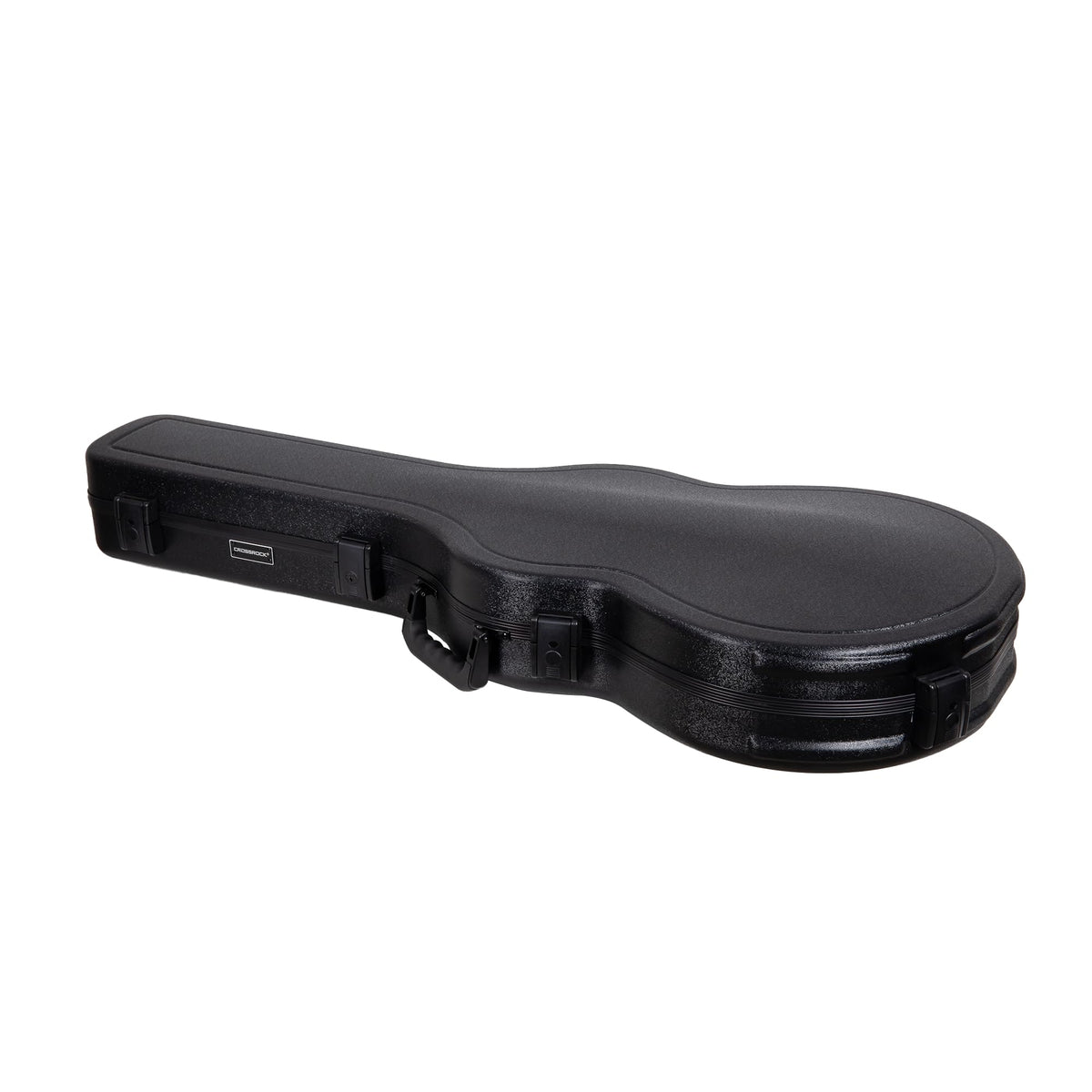 Semi-Hollow Electric Guitar Flight Case with Lock Black L114