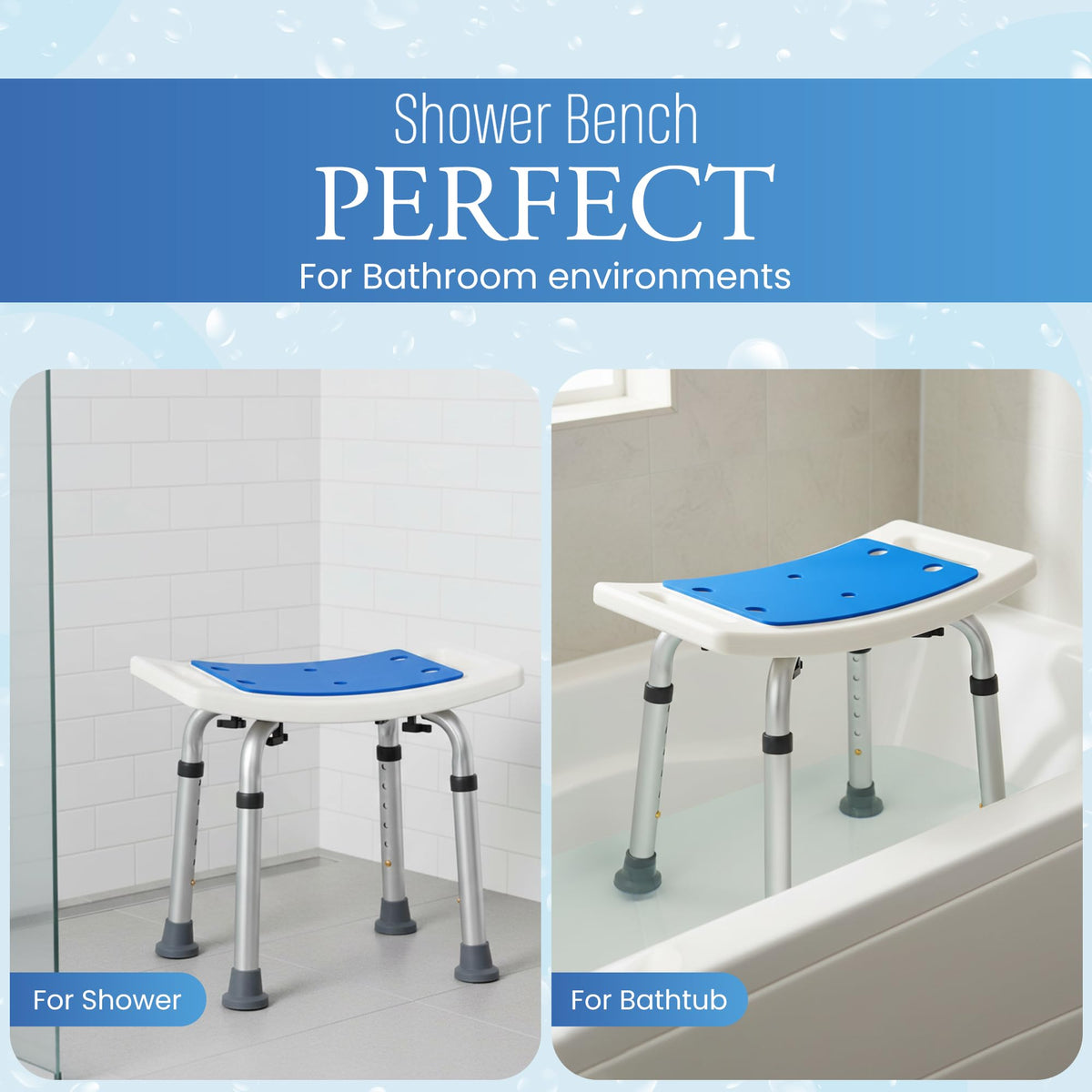 Shower Chair and Bathtub Bench A37778