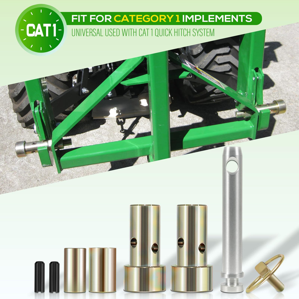 Quick Hitch Bushing Kit with Top Link and Lynch Pin L24038