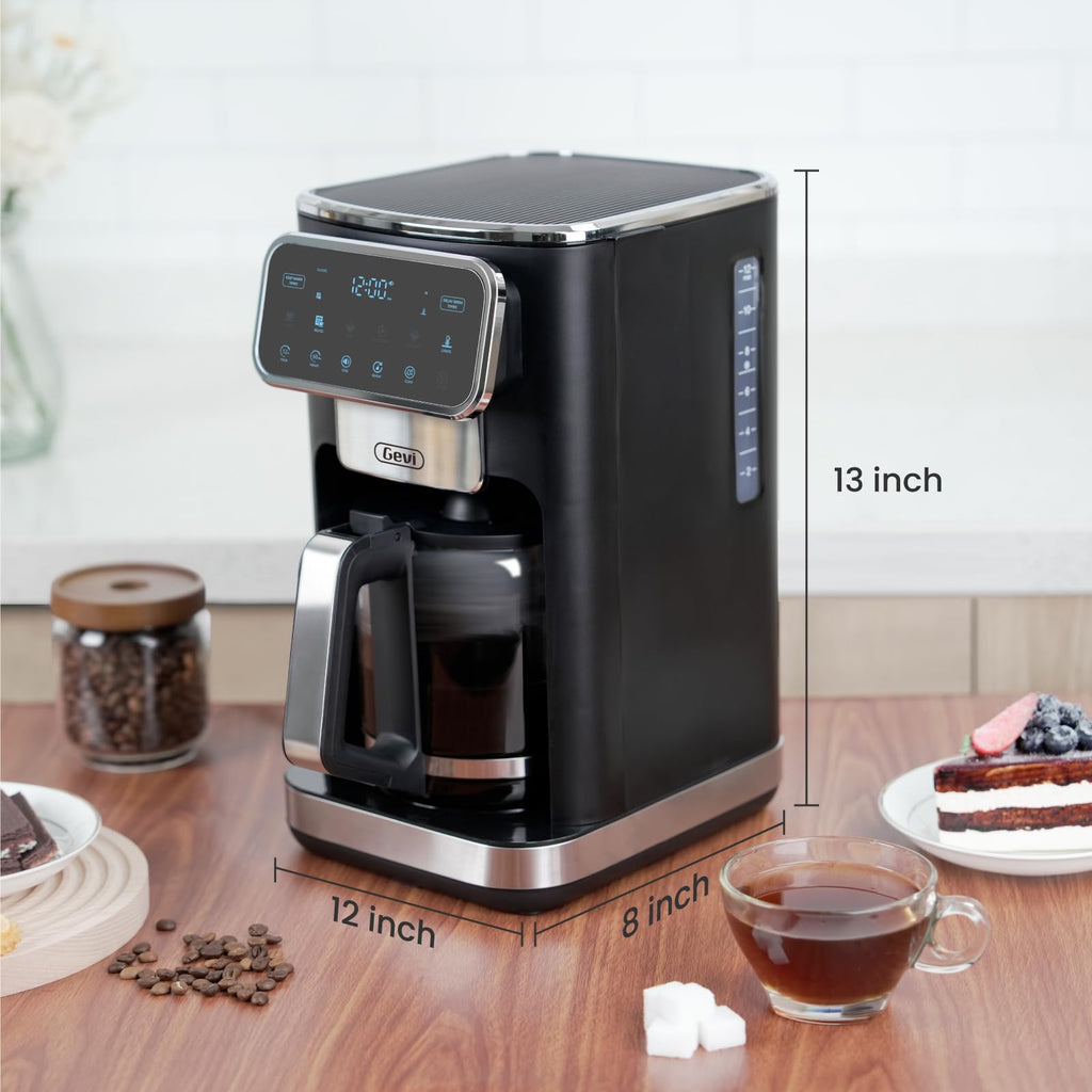 12-Cup Coffee Maker with Glass Carafe B533257