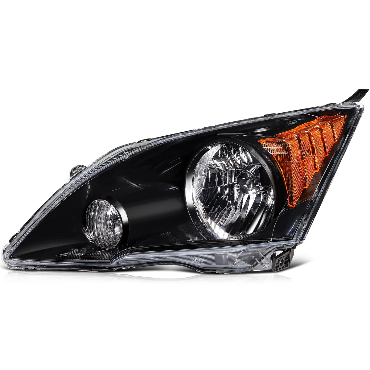Chrome Housing Clear Corner Headlight Assembly G309165