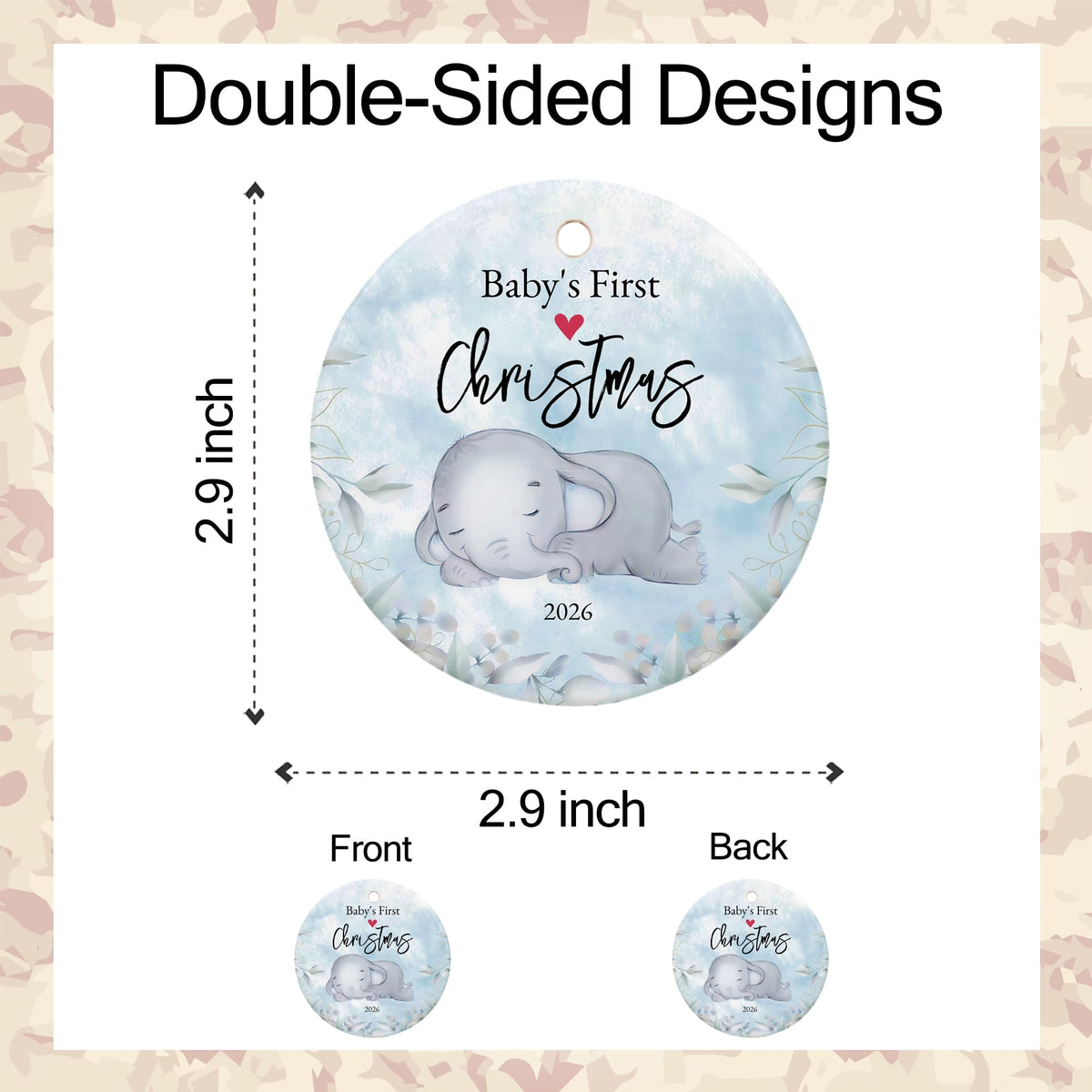 Christmas Ornament 2026 B6427
