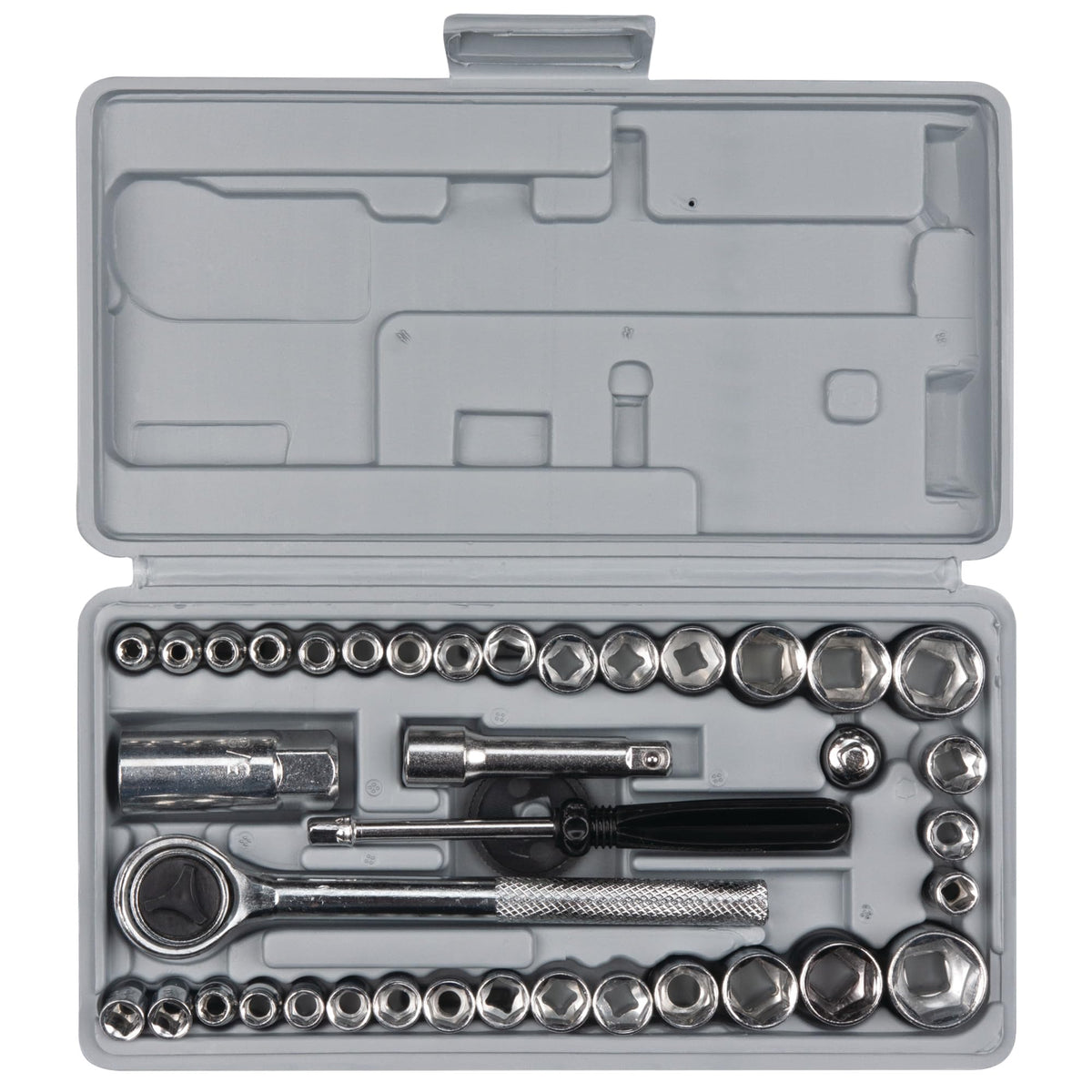 40-Piece SAE and Metric Socket Wrench Set E333