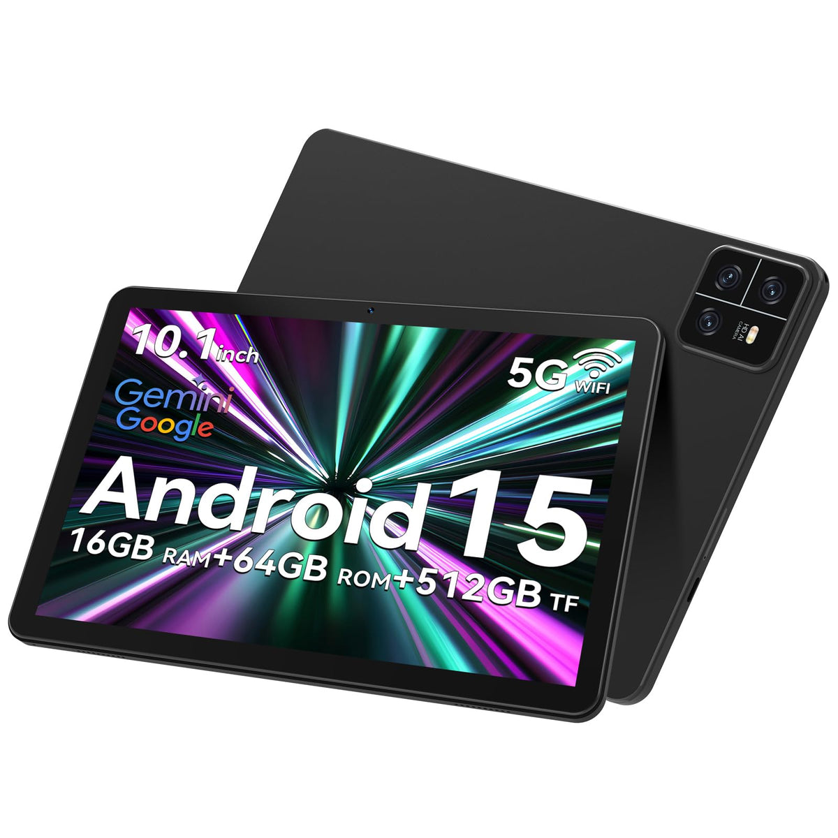 10.1 inch Android 15 Tablet Octa-Core 16GB RAM 64GB ROM M975