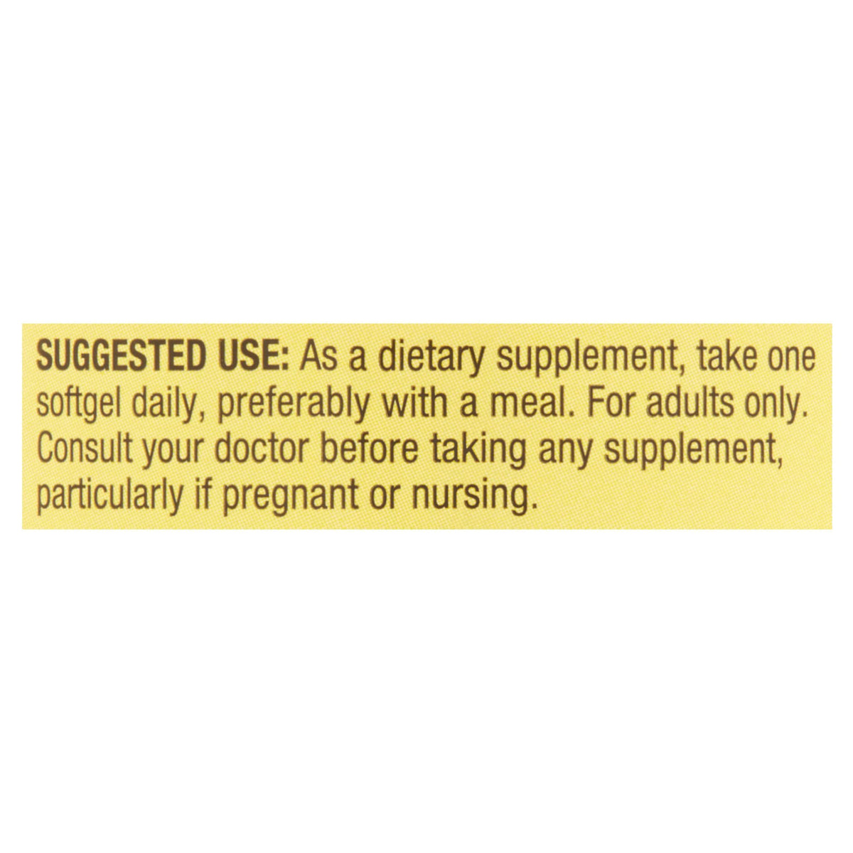 Omega-3 500 mg Fish Oil Dietary Supplements A4162