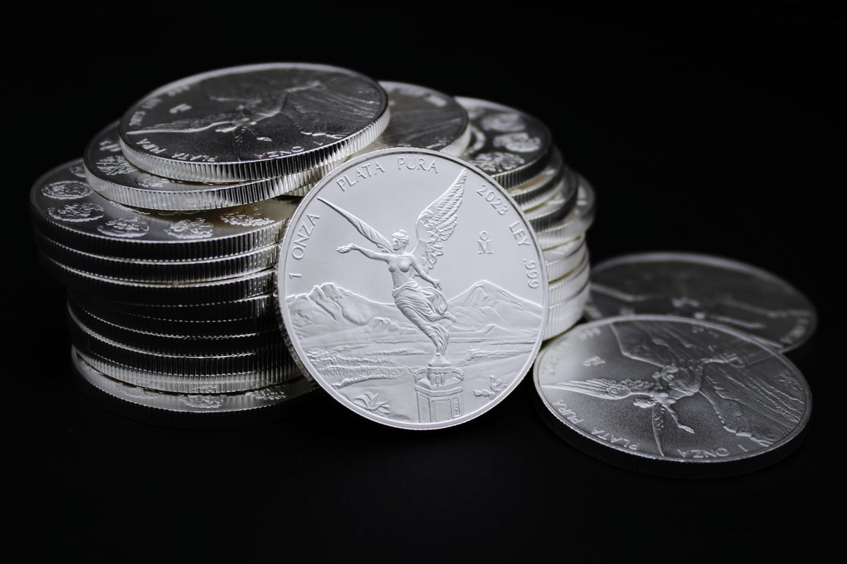 1 oz Mexican Silver Libertad BU F8139