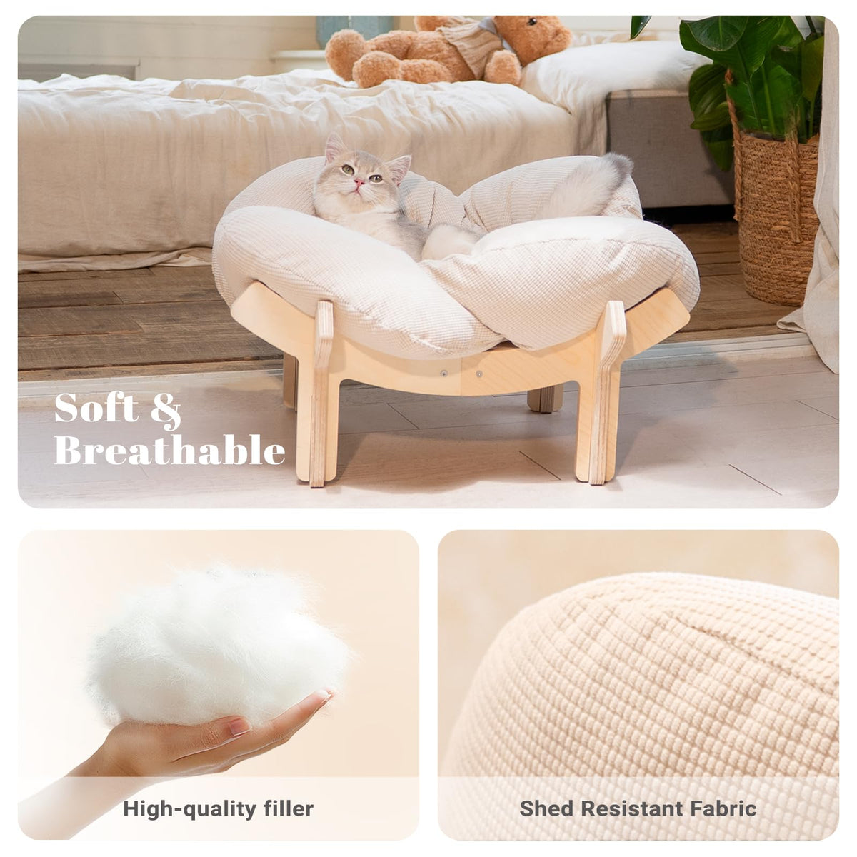 Elevated Cat Bed J53721