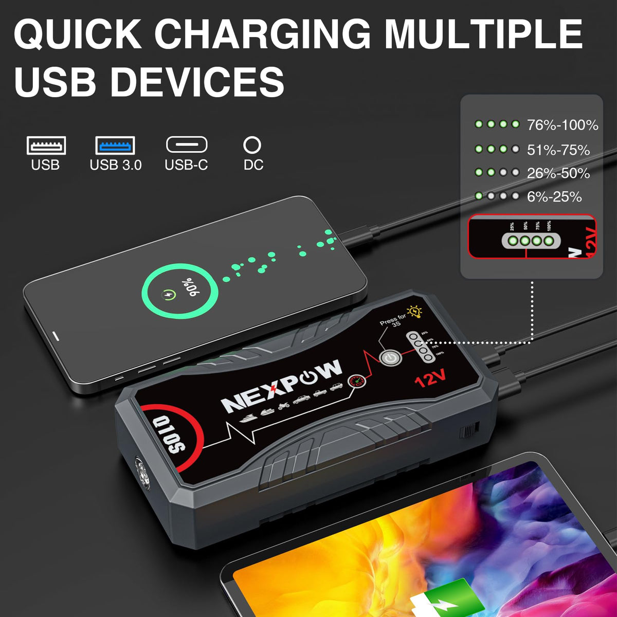 Car Jump Starter Q5823