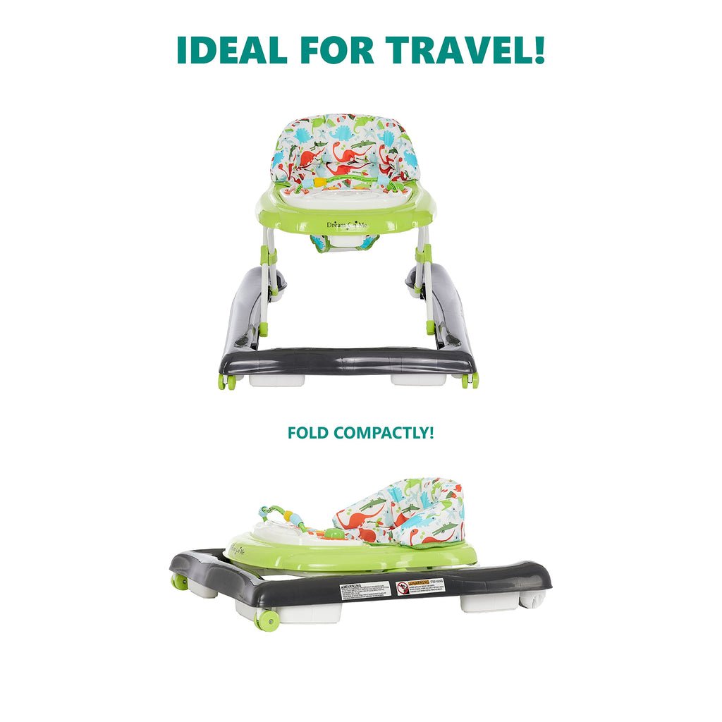 2-in-1 Convertible Baby Walker with Adjustable Seat R12370