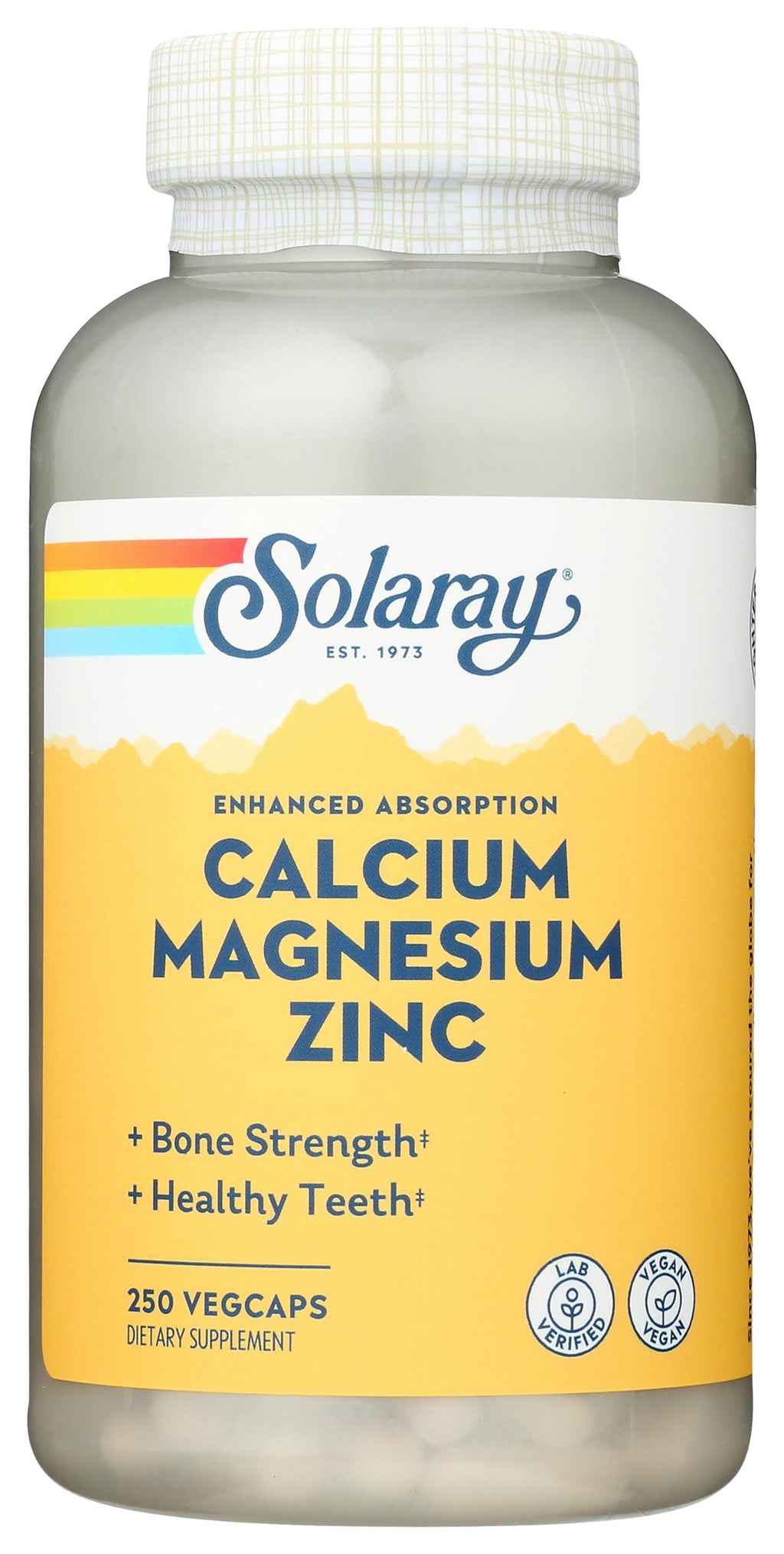 Calcium Magnesium Zinc Capsules 250 Count D812962