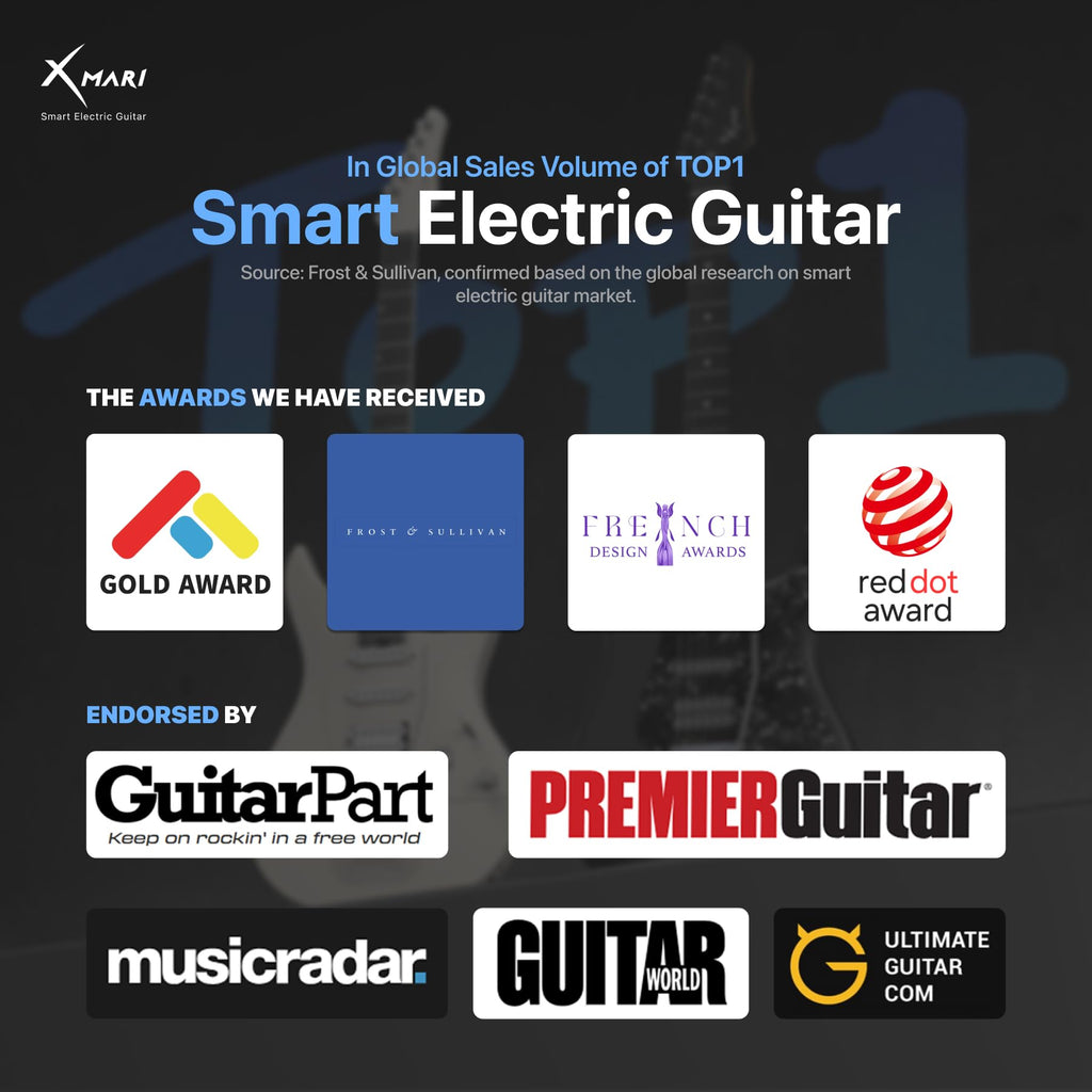 39" Smart Electric Guitar with Built-in 4 Effects D1507