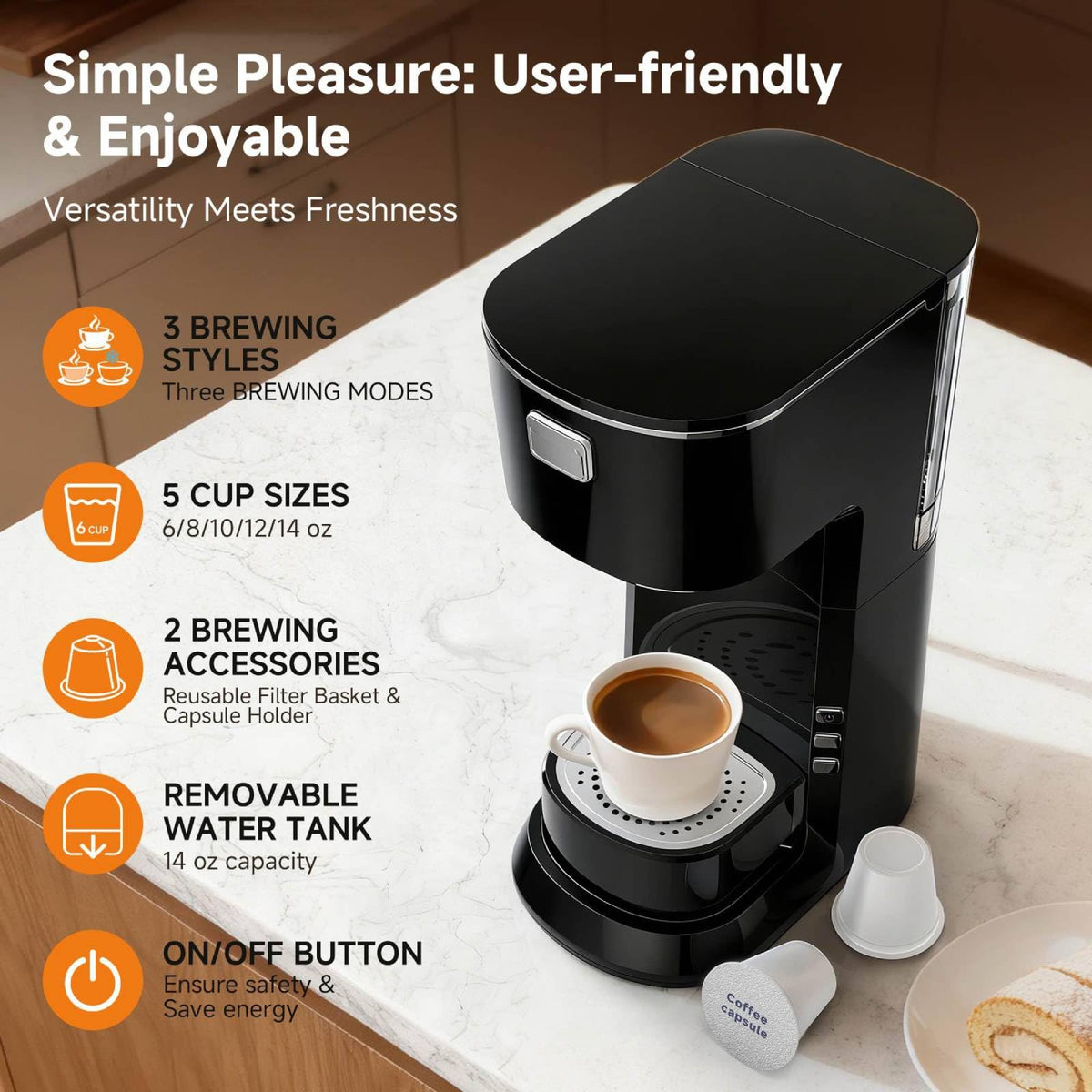 Single Serve Coffee Maker G25062