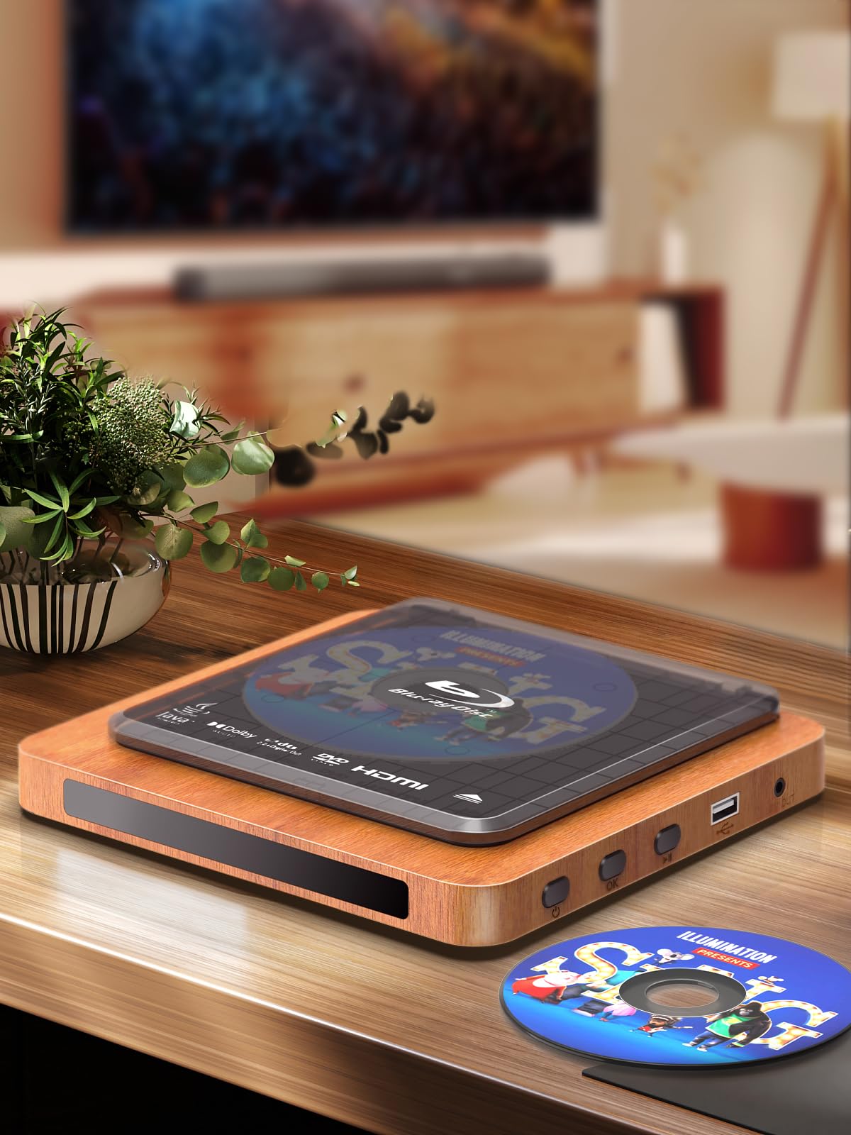 Blu-ray Player with HDMI/AV Cables & Remote W54226