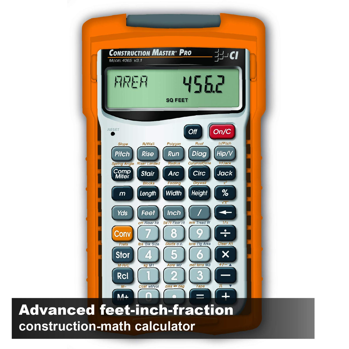 Construction Calculator with Trig Tool J41354