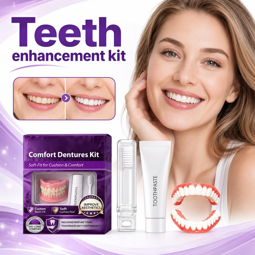 Silicone Dentures Upper & Lower Set I476