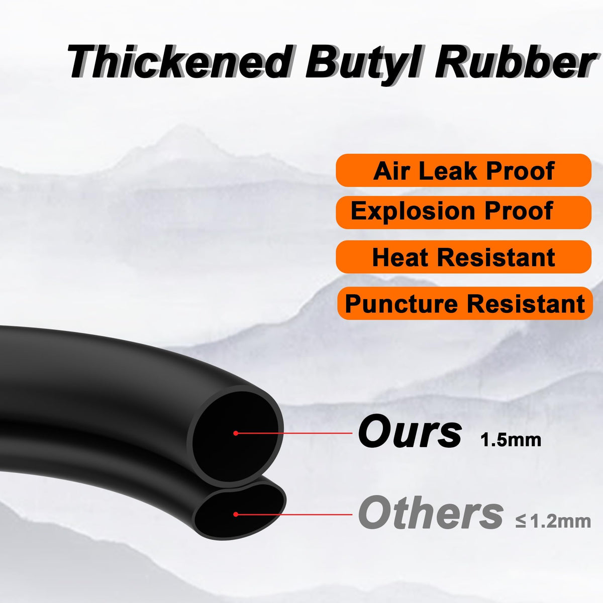 18x8.50-8 Inner Tube for ATV E26211