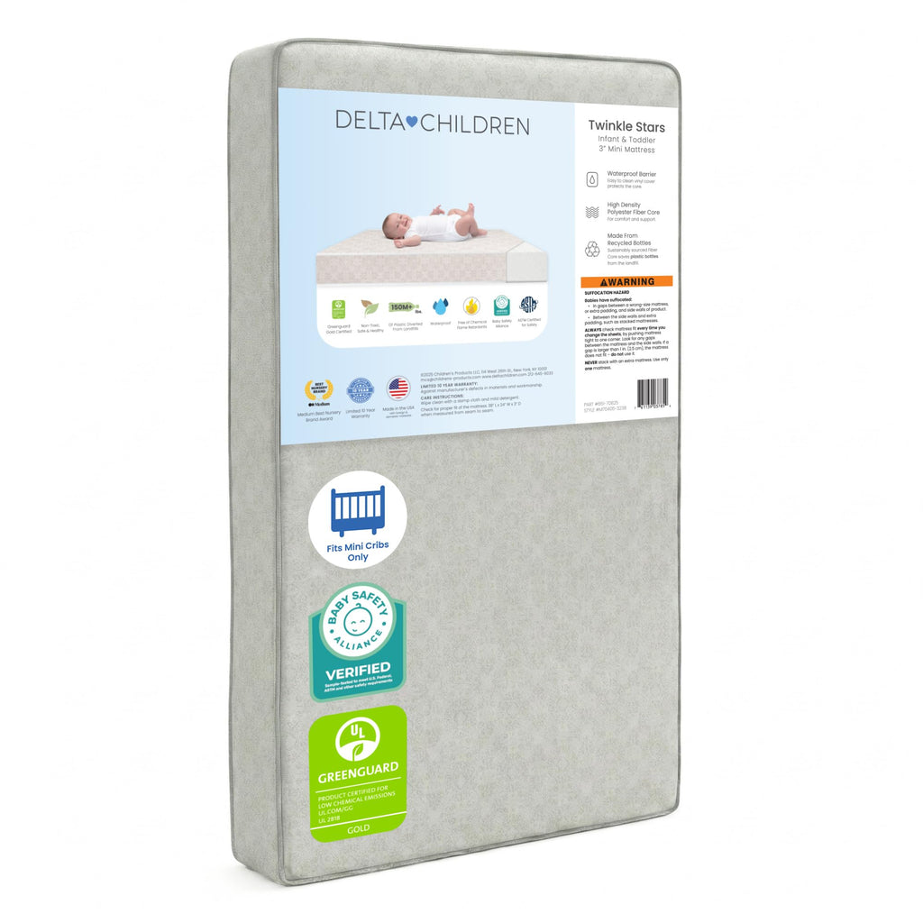 3-Inch Mini Portable Crib Mattress U591465