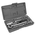 40-Piece SAE and Metric Socket Wrench Set E333