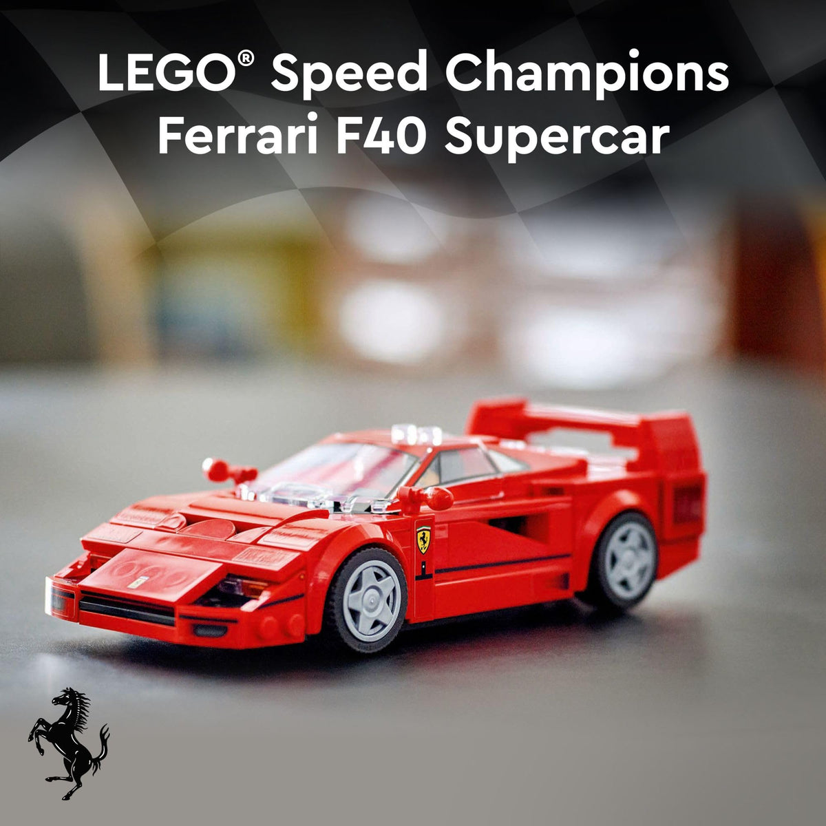 Toy Car Model Building Set with Driver Minifigure K4388