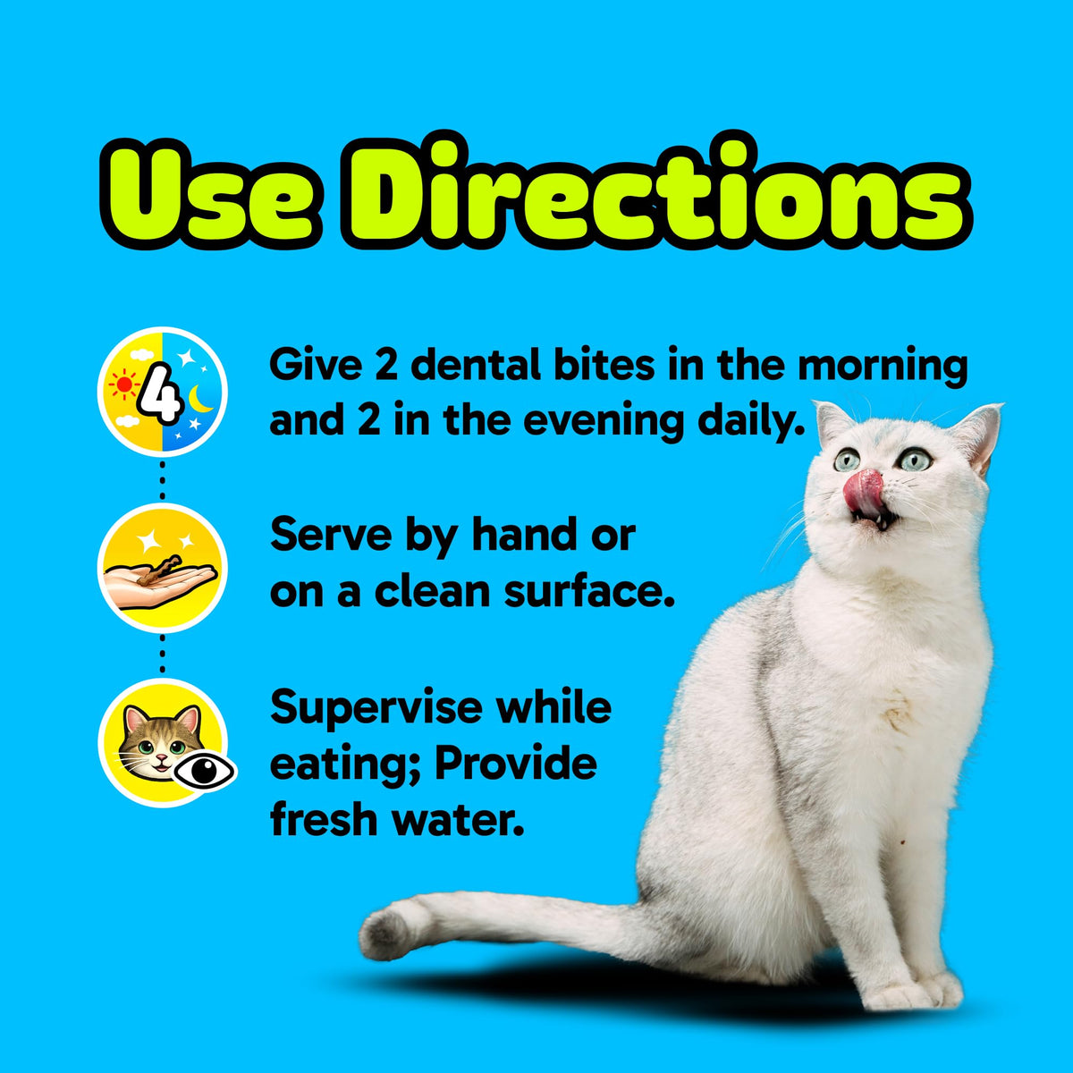 Cat Dental Chew Stick Bites Supplement with Taurine Z79123