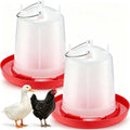 2 Pack 2 Gallon Poultry Waterer J738