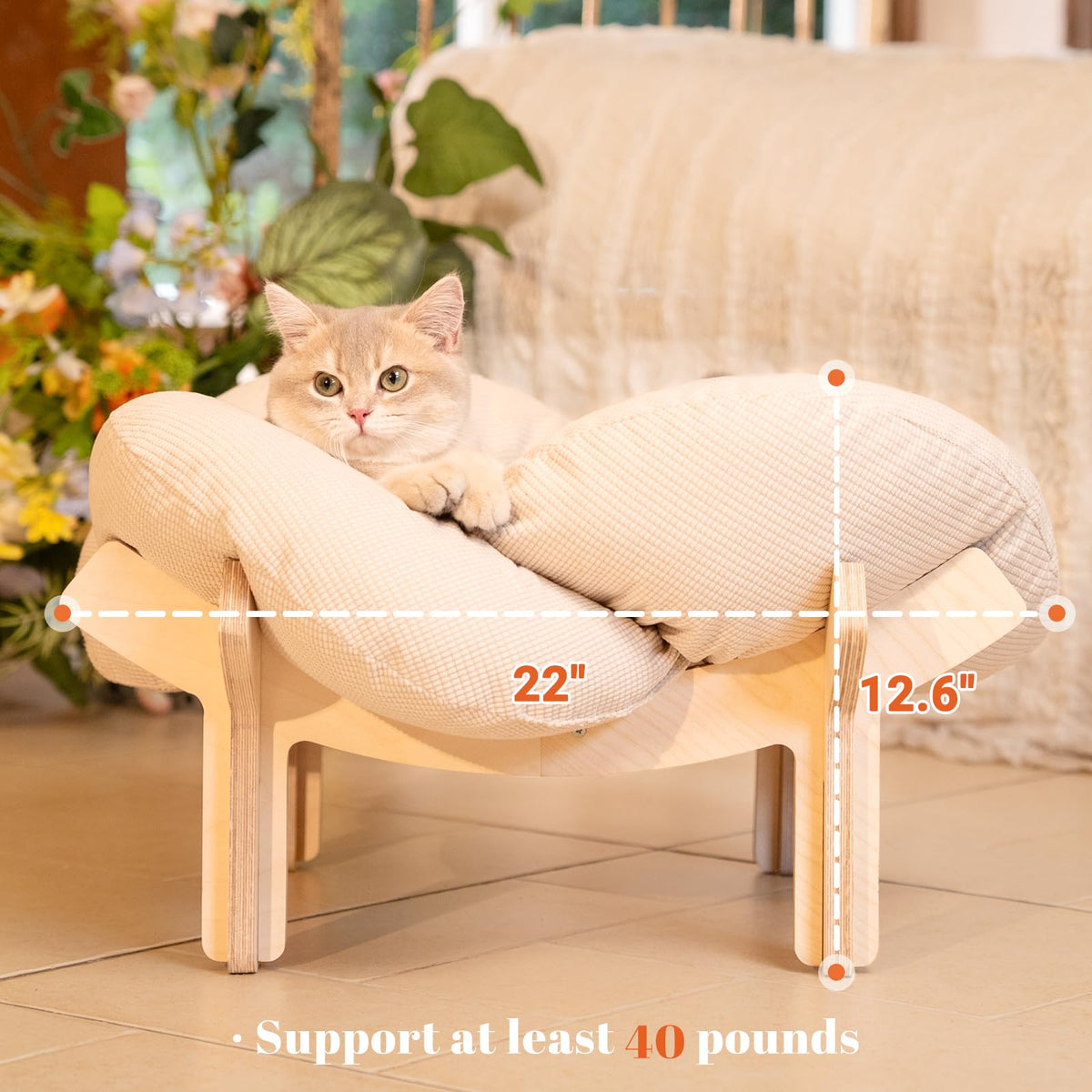Elevated Cat Bed J53721