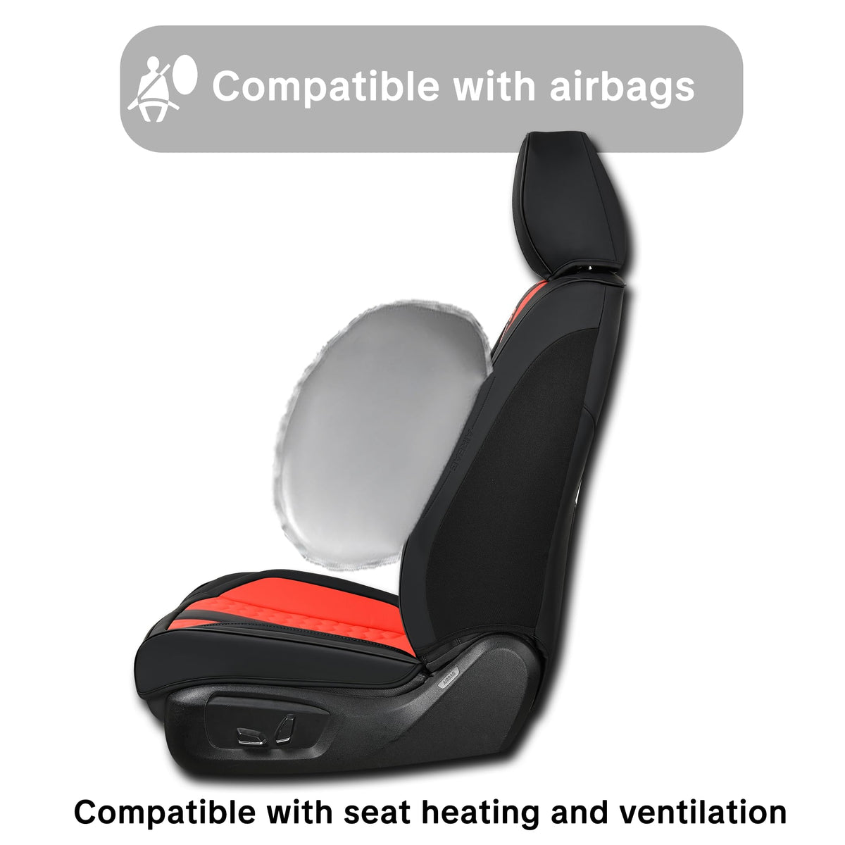 Universal Car Seat Covers Full Set 5 Seats N4622