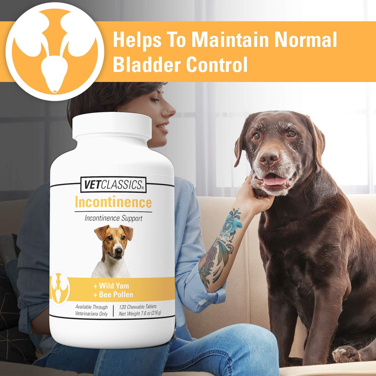 Dog Supplement 120 Count S5077