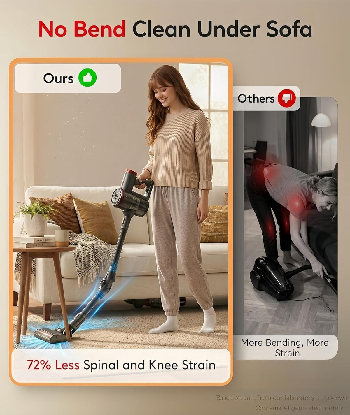 Cordless Vacuum Cleaner 40Kpa 45Min 6-in-1 N47191
