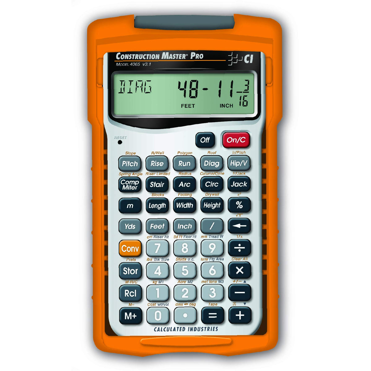 Construction Calculator with Trig Tool J41354