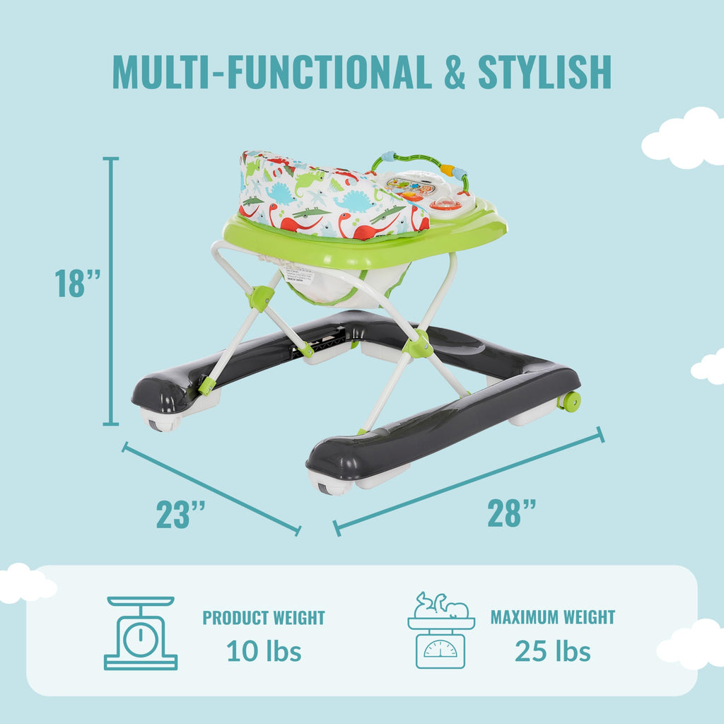 2-in-1 Convertible Baby Walker with Adjustable Seat R12370