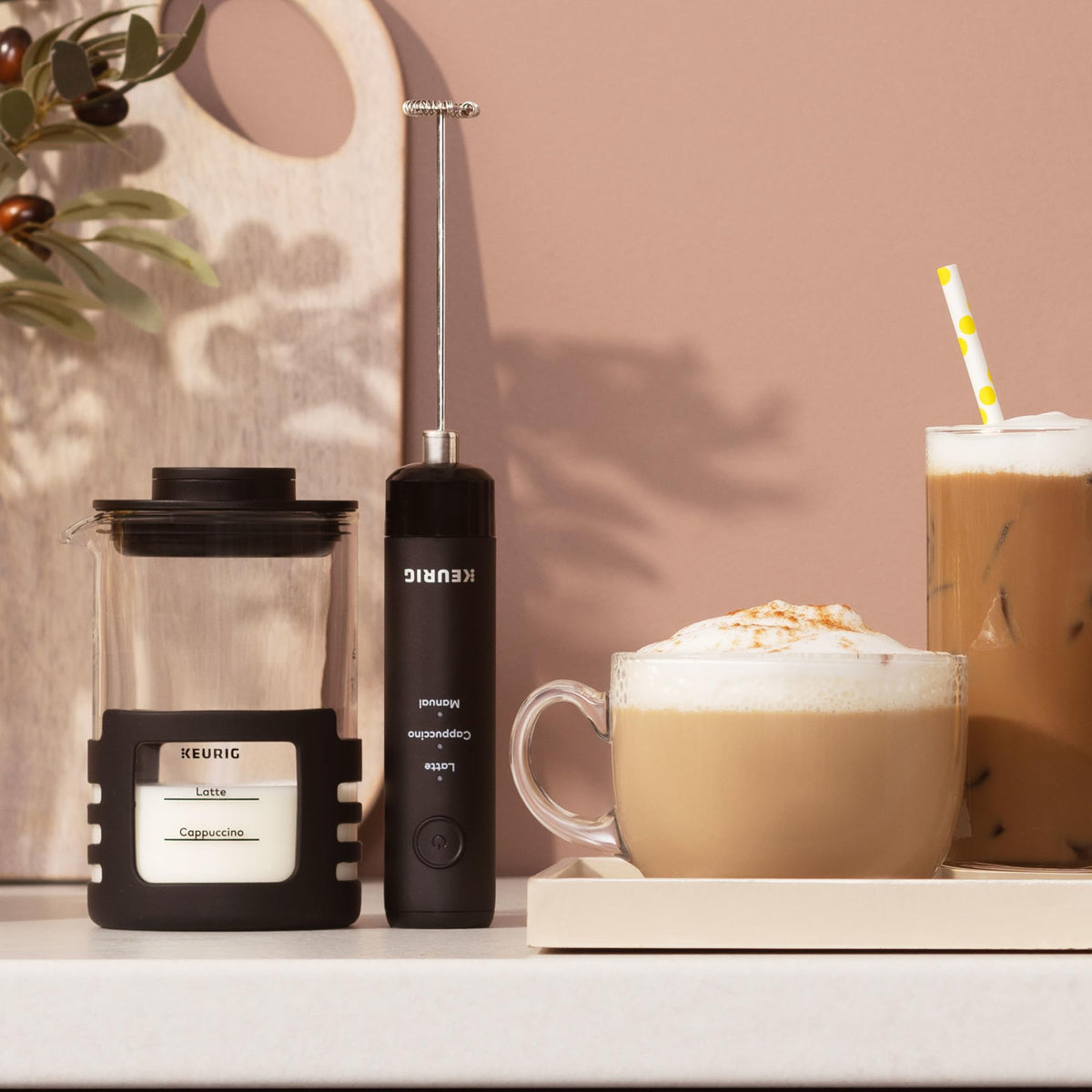 Rechargeable Handheld Milk Frother F25421