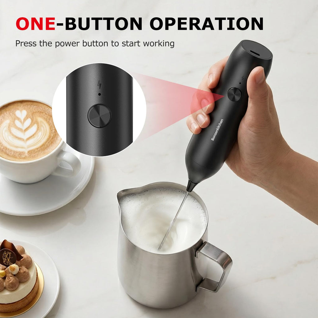 Rechargeable Handheld Milk Frother M653