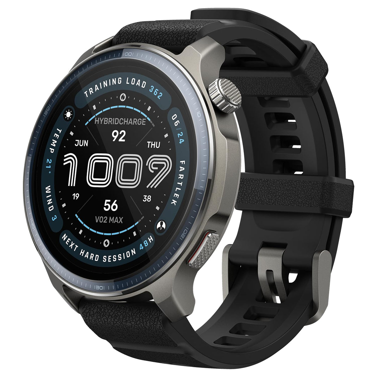 Smart Watch 1.5" AMOLED Sapphire Glass T319