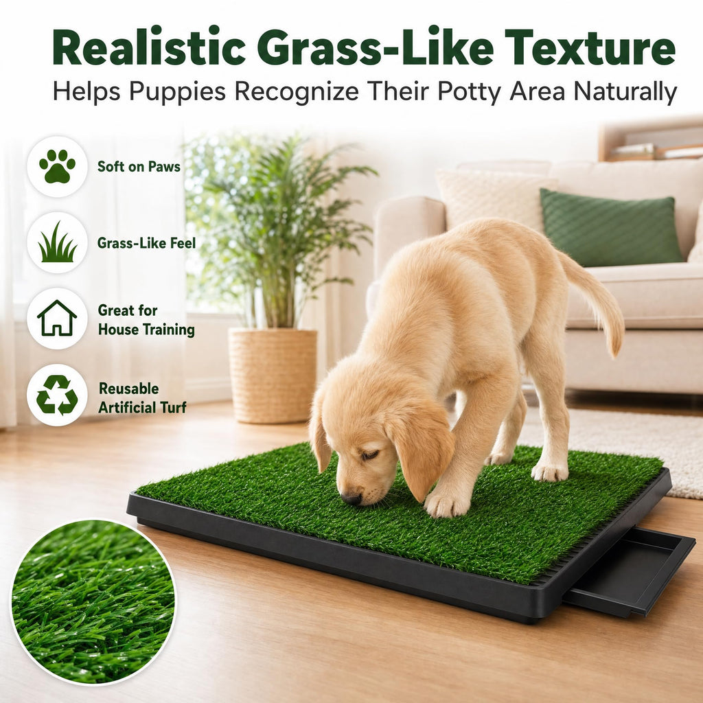 Dog Grass Pad with Tray 30 x 20 in S366