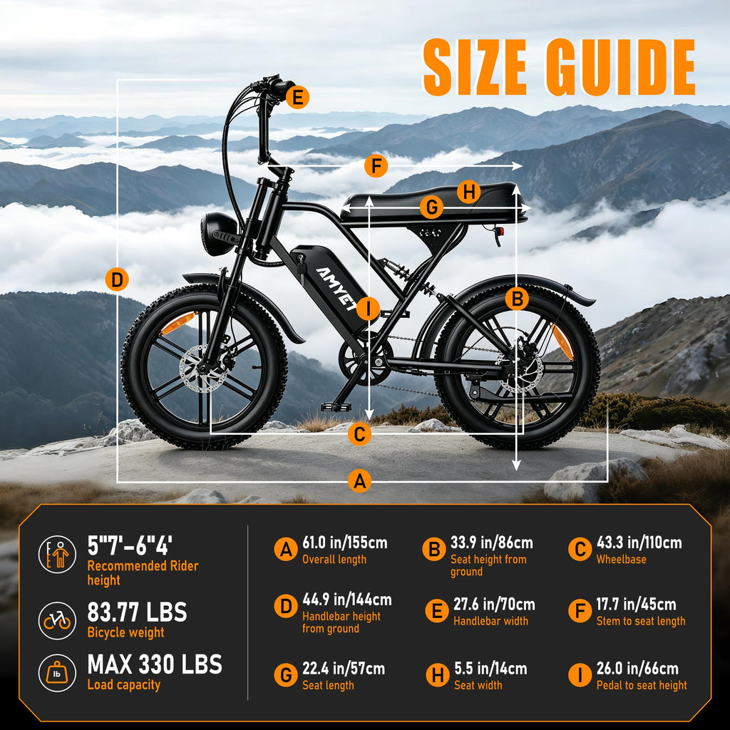 20'' Fat Tire Electric Bike O5941